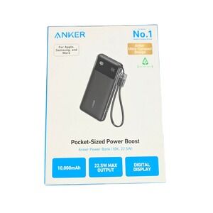 Cc4U Anker 10,000‎ mAh 22.5W Digital Display Pocket-size Power Boost Power Bank